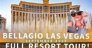 Bellagio Las Vegas comp stay ! FULL resort tour!