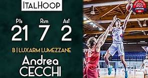 Andrea CECCHI - LNP Serie B MVP - 11° giornata