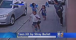 Boy, 13, Hit By Stray Bullet During Gang Shootout In Inglewood