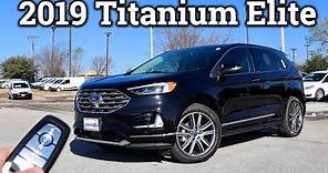 2019 Ford Edge Titanium Elite | Loaded 2-Row!