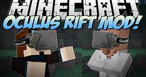 Minecraft | OCULUS RIFT MOD! (Virtual Reality Minecraft!) | Mod Showcase