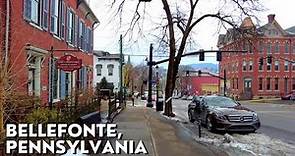 Walking Bellefonte, Pennsylvania ❄️ IT WAS SO COLD! | Victorian Architecture Everywhere! 🏛️