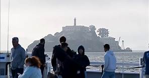Alcatraz Island in San Francisco hosts 1.5 million tourists annually