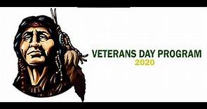 Wawasee High School 2020 Veterans Day Program