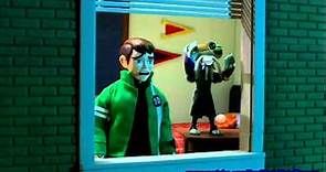 Robot Chicken Season 6 Ep 5 (Ben 10 Gust Star) Hurtled from a Helicopter into a Speeding Train