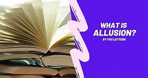 Allusion | Definition & Examples of Allusion in Literature