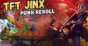TFT Set 10 with Jinx PUNK Reroll Can I Win PENTAKILL Karthus ??? Teamfight Tactics Remix Rumble DTCL