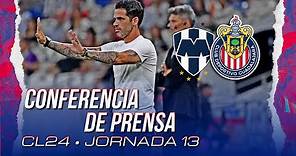 Fernando Gago en Conferencia de Prensa | Monterrey vs Chivas | Clausura 2024