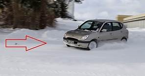 Daihatsu Sirion AWD DRIFT Snow Fun 4x4