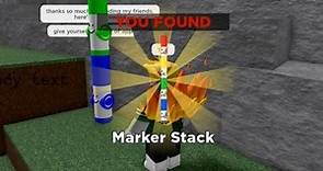 How to get MARKER STACK in FIND THE MARKERS Roblox [ UPDATED 2024 ]