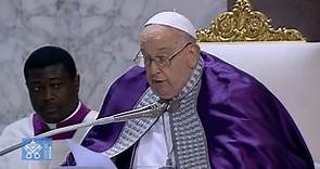 Homilía del Papa Francisco en la Misa de Miércoles de Ceniza 2024