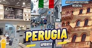 Perugia la ciudad de la arquitectura y arte Medieval - Parte 1 | UMBRIA | ITALIA 🇮🇹