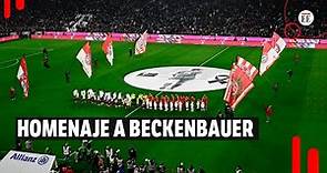 El Bayern Múnich homenajea a Franz Beckenbauer | El Espectador