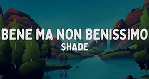 Shade - Bene ma non benissimo (Testo/Lyrics)