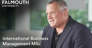 International Business Management MSc | Falmouth University