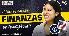 PERUANA estudia FINANZAS en ESTADOS UNIDOS 🇺🇸 — Georgetown University