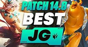 The BEST Junglers For All Ranks On Patch 14.8! | Season 14 Tier List League of Legends