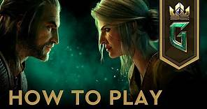 GWENT: The Witcher Card Game | How to Play