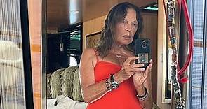 Diane von Furstenberg shares inspiring swimsuit post: 'Selfie at 75?'