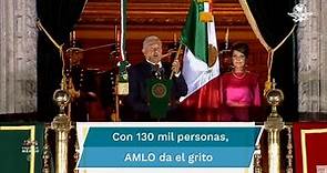 Así fue el grito por el 212 aniversario de la Independencia de México