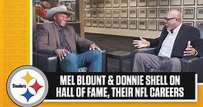 Mel Blount, Donnie Shell on Hall of Fame, their careers with the Steelers, their friendship