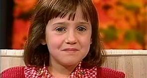 Mara Wilson 1994 "Today Show" interview