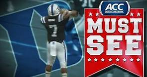 ACC Must See Moment | Duke's Anthony Boone Fade to Max McCaffrey For TD | ACCDigitalNetwork