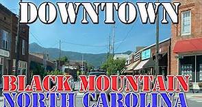 Black Mountain - North Carolina - 4K Downtown Drive
