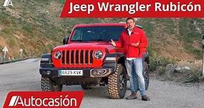 Jeep Wrangler Rubicon | Prueba / Test / Review en español | Autocasión