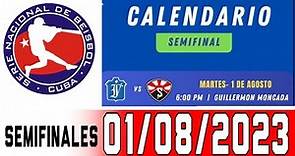 Semifinales ⚾ Serie Nacional Béisbol de Cuba - 01 Agosto 2023 INDUSTRIALES vs AVISPAS SC en vivo hoy