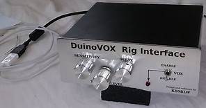 DuinoVOX USB digital modes interface for Ham Radio. Easy to build!