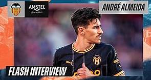 FLASH INTERVIEW DE ANDRÉ ALMEIDA TRAS EL PARTIDO ANTE EL GIRONA FC