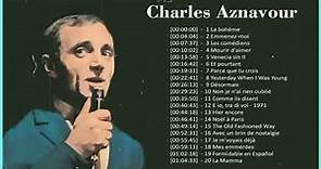 Charles Aznavour Full Album 🎸 🎸 Charles Aznavour greatest hits full album
