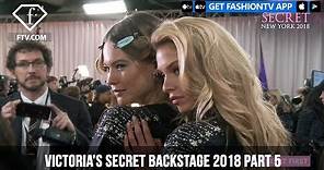 Stella Maxwell Backstage Victoria's Secret Fashion Show 2018 | FashionTV | FTV