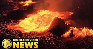 Kilauea Volcano Eruption Update: New Footage Released (June 12, 2023)