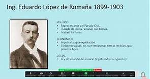 Gobierno de Eduardo López de Romaña #REPUBLICAARISTOCRATICA. #EduardoLópezdeRomaña,