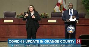 WATCH LIVE: Orange County Mayor Jerry Demings provides updates on COVID-19