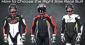 How to Choose the Right Size Race Suit | Sportbiketrackgear.com