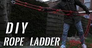 DIY Rope Ladder (Only made by rope)