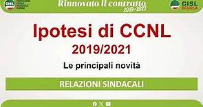 1 RELAZIONI SINDACALI CCNL 2019 21