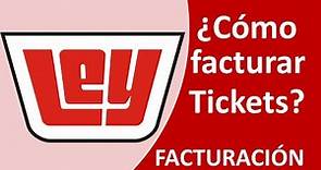 ¿Cómo Facturar Un Ticket De Casa Ley? - Facturación Electrónica En Línea - Generar Factura Online