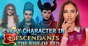 Descendants 4! Every Character in Descendants The Rise of Red! So Far! Descendants: The Rise of Red
