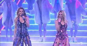 Kylie ft. Dannii Minogue - 100 degrees (XFactor AU live)