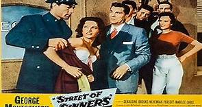 ♦Noir Classics♦ 'Street of Sinners' (1957) George Montgomery, Geraldine Brooks