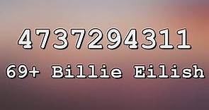 Billie Eilish Roblox Song IDs