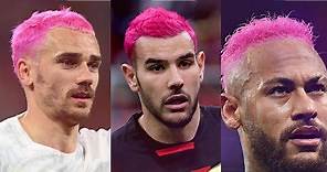 Theo Hernández, capelli rosa: i look più stravaganti dei calciatori | VIDEO