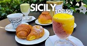 Top 10 MUST-TRY Foods in Sicily! 🇮🇹