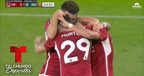Goal Nicolás Domínguez - Nottingham Forest v. Man United 23-24 | Premier League | Telemundo Deportes