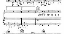 BEAT IT Piano Sheet music | Easy Sheet Music