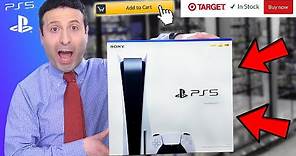 How to Buy a PS5 before it's SOLD OUT EVERYWHERE! (Target, Amazon, Walmart)